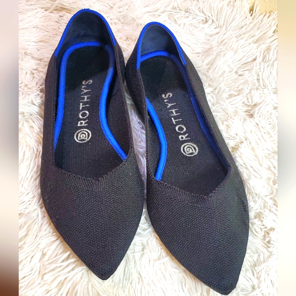 Rothy's The Point Black shoes
